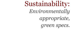 Sustainability